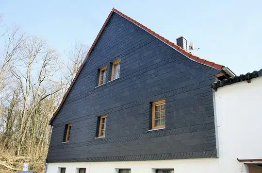 façade en ardoises