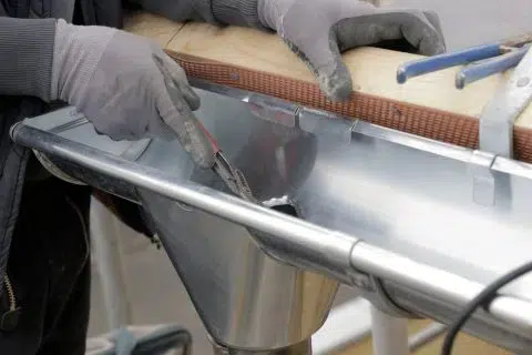 installation de gouttières